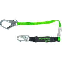 Miller&reg; HP Shock-Absorbing Lanyard, 4', Locking Rebar Hook Center, Locking Snap Hook Leg Ends, Polyester Helyx Safety & Industrial Supplies