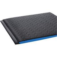 Wear-Bond Comfort-King Ergonomic Mats, Pebbled, 2' x 3' x 9/16", Black, Vinyl Foam Helyx Safety & Industrial Supplies