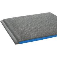 Wear-Bond Comfort-King Ergonomic Mats, Pebbled, 2' x 3' x 9/16", Grey, Vinyl Foam Helyx Safety & Industrial Supplies