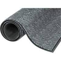 Triathlon Performance Entrance Mats, Wiper/Scraper, 6' x 10' x 7/16", Cool Grey Helyx Safety & Industrial Supplies