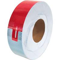 Conspicuity Tape, 2" W x 150' L, Red & White Helyx Safety & Industrial Supplies