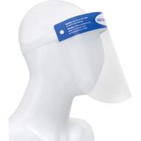 Visi&egrave;re jetable avec harnais de t&ecirc;te, PET Helyx Safety & Industrial Supplies