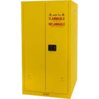 Flammable Storage Cabinet, 60 gal., 2 Door, 34" W x 65" H x 34" D Helyx Safety & Industrial Supplies