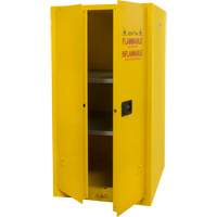 Flammable Storage Cabinet, 60 gal., 2 Door, 34" W x 65" H x 34" D Helyx Safety & Industrial Supplies