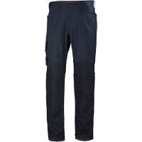 Pantalons d'entretien Oxford, Poly-coton, Bleu marin, Taille 30, Entrejambe 30 Helyx Safety & Industrial Supplies