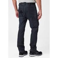 Pantalons d'entretien Oxford, Poly-coton, Bleu marin, Taille 30, Entrejambe 30 Helyx Safety & Industrial Supplies