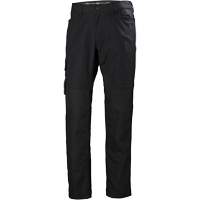 Pantalons d'entretien Oxford, Poly-coton, Noir, Taille 30, Entrejambe 30 Helyx Safety & Industrial Supplies