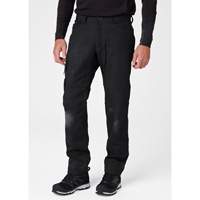 Pantalons d'entretien Oxford, Poly-coton, Noir, Taille 30, Entrejambe 30 Helyx Safety & Industrial Supplies