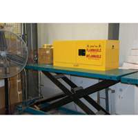Armoire pour produits inflammables, 12 gal., 2 Porte(s), 43" La x 18" h x 18" p Helyx Safety & Industrial Supplies