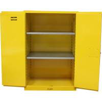 Armoire pour produits inflammables, 90 gal., 2 Porte(s), 43" La x 66" h x 34" p Helyx Safety & Industrial Supplies