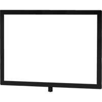 Porte-enseigne horizontal robuste pour montant classique, Noir Helyx Safety & Industrial Supplies