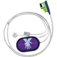 Fils coupl&eacute;s d'&eacute;l&eacute;ctrodes de formation RCR Uni-Padz, Zoll AED 3 Pour, Non m&eacute;dical Helyx Safety & Industrial Supplies