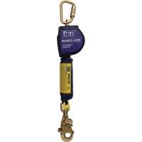 Nano-Lok Extended Length Self Retracting Lifeline, 10', Dyneema&reg;, Swivel Helyx Safety & Industrial Supplies