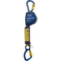 Nano-Lok Extended Length Self Retracting Lifeline, 10', Dyneema&reg;, Swivel Helyx Safety & Industrial Supplies
