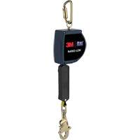 Nano-Lok Extended Length Self Retracting Lifeline, 20', Dyneema&reg;, Swivel Helyx Safety & Industrial Supplies