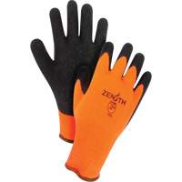 Natural Rubber Winter Gloves, Medium, Latex Coating, 10 Gauge, Cotton/Polyester Shell Helyx Safety & Industrial Supplies