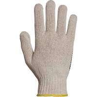 Gant en tricot avec pois de PVC Sure Grip, Poly/coton, Un c&ocirc;t&eacute;, Calibre 7, T-petit Helyx Safety & Industrial Supplies