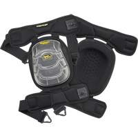 Gel-Tek Stabili-Cap Articulated Kneepads, Buckle Style, Plastic Caps, Gel Pads Helyx Safety & Industrial Supplies