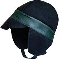 Coiffe d'hiver pour casque de s&eacute;curit&eacute;, Doublure en Mouton, Taille unique, Bleu marine Helyx Safety & Industrial Supplies