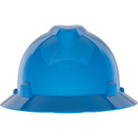 V-Gard&reg; Slotted Full-Brim Hardhat, Pinlock Suspension, Non-Vented Helyx Safety & Industrial Supplies