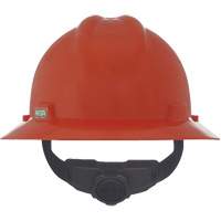 Casque de s&eacute;curit&eacute; &agrave; fente et bordure compl&egrave;te V-Gard, R&eacute;pond aux normes CSA type 1, Suspension Rochet, Non ventil&eacute; Helyx Safety & Industrial Supplies