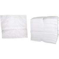 Petroleum Sorbent Pads, Oil Only, 19" x 17", 38.7 gal. Absorbancy Helyx Safety & Industrial Supplies