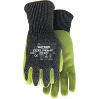Stealth Dog Fight Cut Resistant Gloves, Size Medium, Nitrile Coated, Glass Fibre/HPPE/Nylon/Stainless Steel Shell, ASTM ANSI Level A5 Helyx Safety & Industrial Supplies