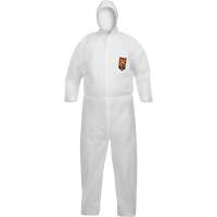 KleenGuard A40 Disposable Coveralls, Medium, White, Microporous Helyx Safety & Industrial Supplies