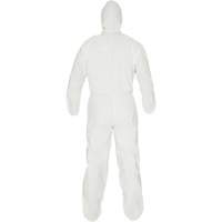 KleenGuard A40 Disposable Coveralls, Medium, White, Microporous Helyx Safety & Industrial Supplies