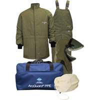Arcguard Revolite Small Arc Flash Suit Kit with Lift Front Hood, 40 cal/cm² Helyx Safety & Industrial Supplies