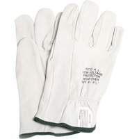 Leather Protector Gloves, Size 8, 10" L Helyx Safety & Industrial Supplies