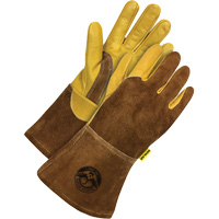 Welder's Gloves, Grain Cowhide, Size 2X-Large Helyx Safety & Industrial Supplies