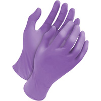 Gants tripolym&egrave;res jetables Deny, Grand, Latex/N&eacute;opr&egrave;ne/Nitrile, 6 mils, Sans poudre, Mauve Helyx Safety & Industrial Supplies