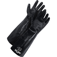 Gant enduit Arc Tek, Taille 10, 9" lo, N&eacute;opr&egrave;ne, Doublure en Jersey Helyx Safety & Industrial Supplies