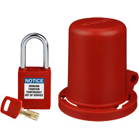 Trousse de housse de s&eacute;curit&eacute; pour fontaine, Ensemble Robinet &agrave; eau Helyx Safety & Industrial Supplies
