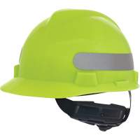 Casque de s&eacute;curit&eacute; &agrave; fentes V-Gard, R&eacute;pond aux normes CSA type 1, Suspension Rochet, Non ventil&eacute; Helyx Safety & Industrial Supplies