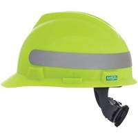 Casque de s&eacute;curit&eacute; &agrave; fentes V-Gard, R&eacute;pond aux normes CSA type 1, Suspension Rochet, Non ventil&eacute; Helyx Safety & Industrial Supplies