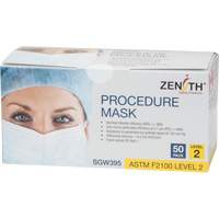 Disposable Procedure Face Masks, ASTM F2100 Level 2, Class 1 Helyx Safety & Industrial Supplies