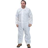 Premium Coveralls, Small, White, Microporous Helyx Safety & Industrial Supplies