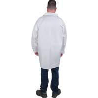 Protective Lab Coat, Microporous, White, Small Helyx Safety & Industrial Supplies