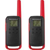 Radios bidirectionnelles Talkabout, Bande FRS, 22 canaux, Port&eacute;e 32 km Helyx Safety & Industrial Supplies