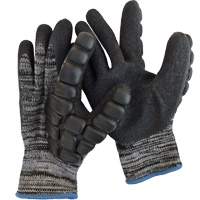 Gants antichocs enduits pour le martelage, 8/Moyen, Paume en Synth&eacute;tique, Poignet &eacute;lastique Helyx Safety & Industrial Supplies