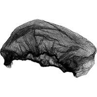 Hair Nets, Nylon, 21", Brown Helyx Safety & Industrial Supplies
