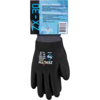 ZX-30° Premium Coated Gloves, Medium, Foam PVC Coating, 15 Gauge, Nylon Shell Helyx Safety & Industrial Supplies