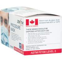 Disposable Procedure Face Masks, ASTM F2100 Level 3, Class 1 Helyx Safety & Industrial Supplies