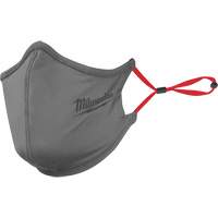 2-Layer Face Mask, Nylon/Polyester/Spandex, Grey Helyx Safety & Industrial Supplies