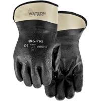 Gants Rig Pig, Taille unique, R&ecirc;vetement Nitrile/PVC, Enveloppe en Jersey Helyx Safety & Industrial Supplies