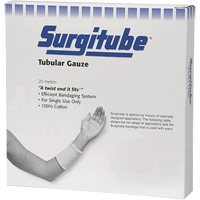 Gaze tubulaire Surgitube, Rouleau, 65-1/2' lo x 1-1/2" la, Dispositif m&eacute;dical Non m&eacute;dical Helyx Safety & Industrial Supplies