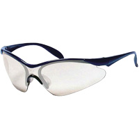 Lunettes de s&eacute;curit&eacute; Miranda, Lentille Miroir bleu, Anti-&eacute;gratignures, R&eacute;pond ou surpasse la norme CSA Z94.3 Helyx Safety & Industrial Supplies