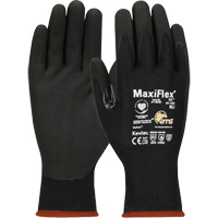 ATG MaxiFlex&reg; Cut Touchscreen Compatible Gloves, Size X-Small, 15 Gauge, Foam Nitrile Coated, Polyester/Kevlar&reg; Shell, ASTM ANSI Level A4/EN 388 Level 3/EN 388 Level D Helyx Safety & Industrial Supplies
